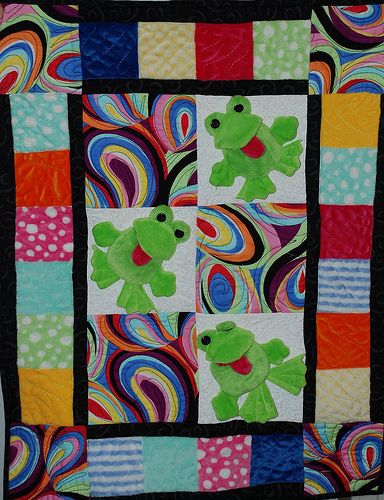 Frog Doll Quilt