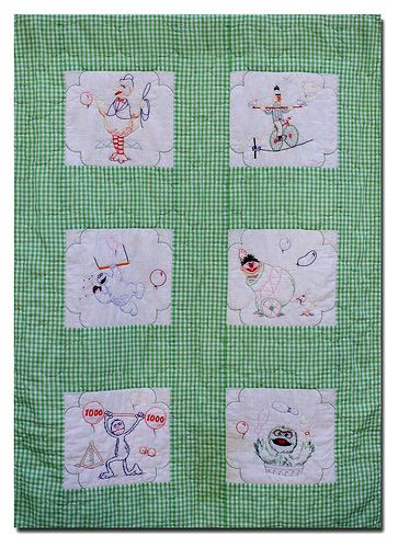 Sesame Street Quilt (Green)